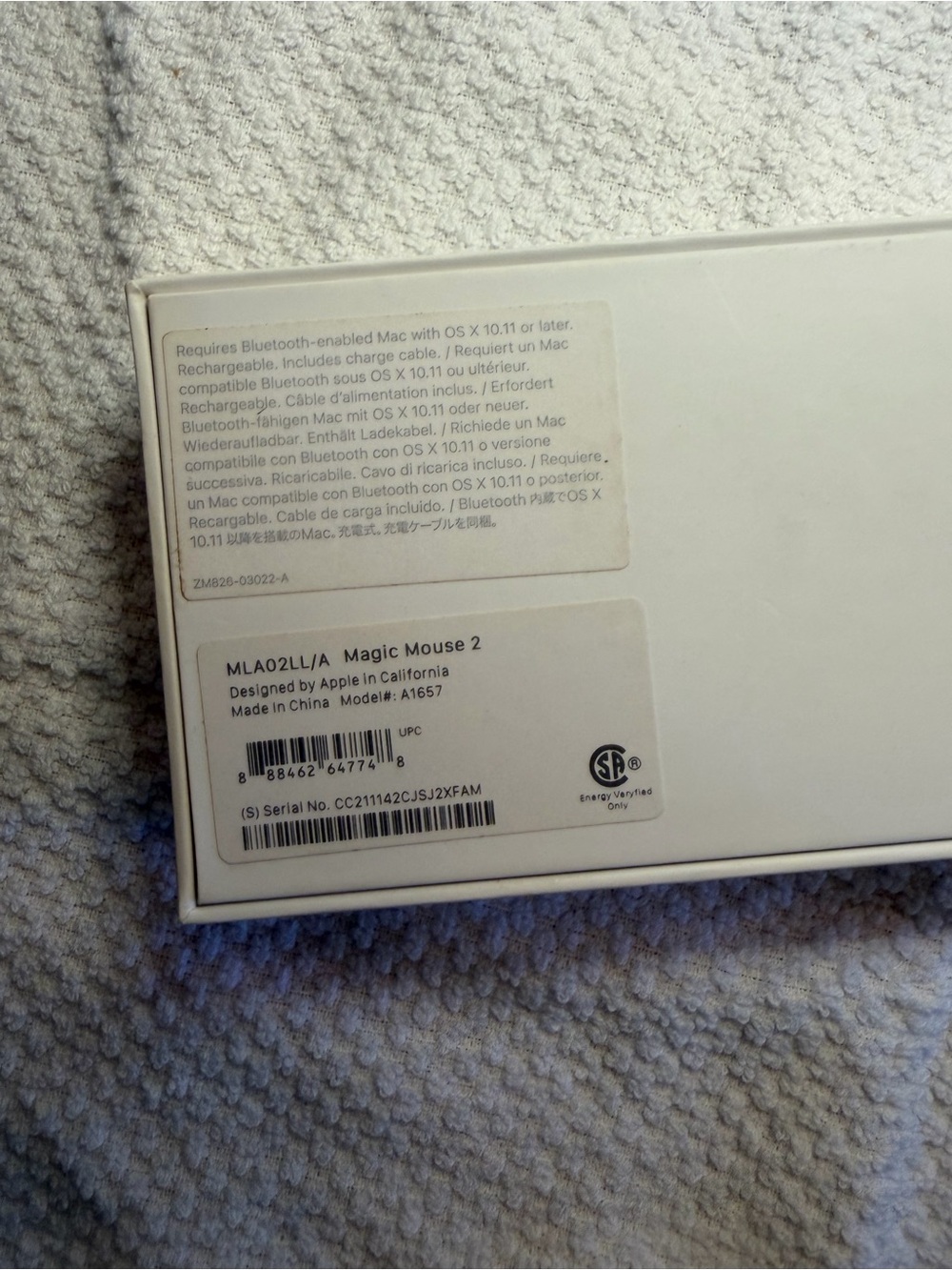 Apple Magic Mouse 2 - White - Picture 3 of 3